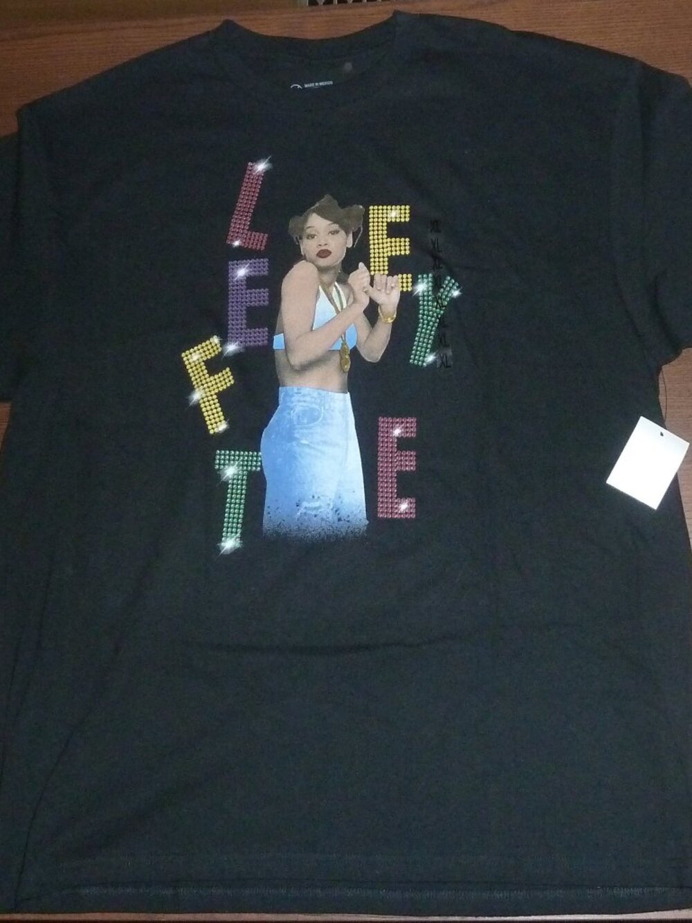 Lefteye Lopez TLC Graphic T Shirt Mens Size Extra Large